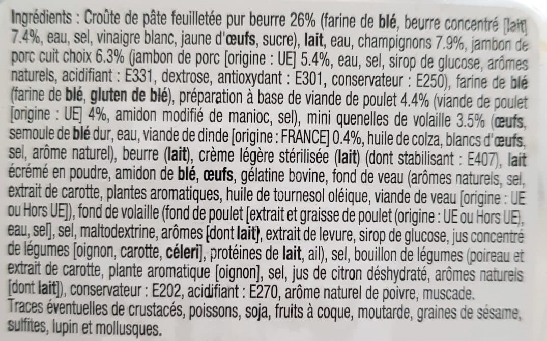 SDB Traiteur Bouchées à la Reine packshot