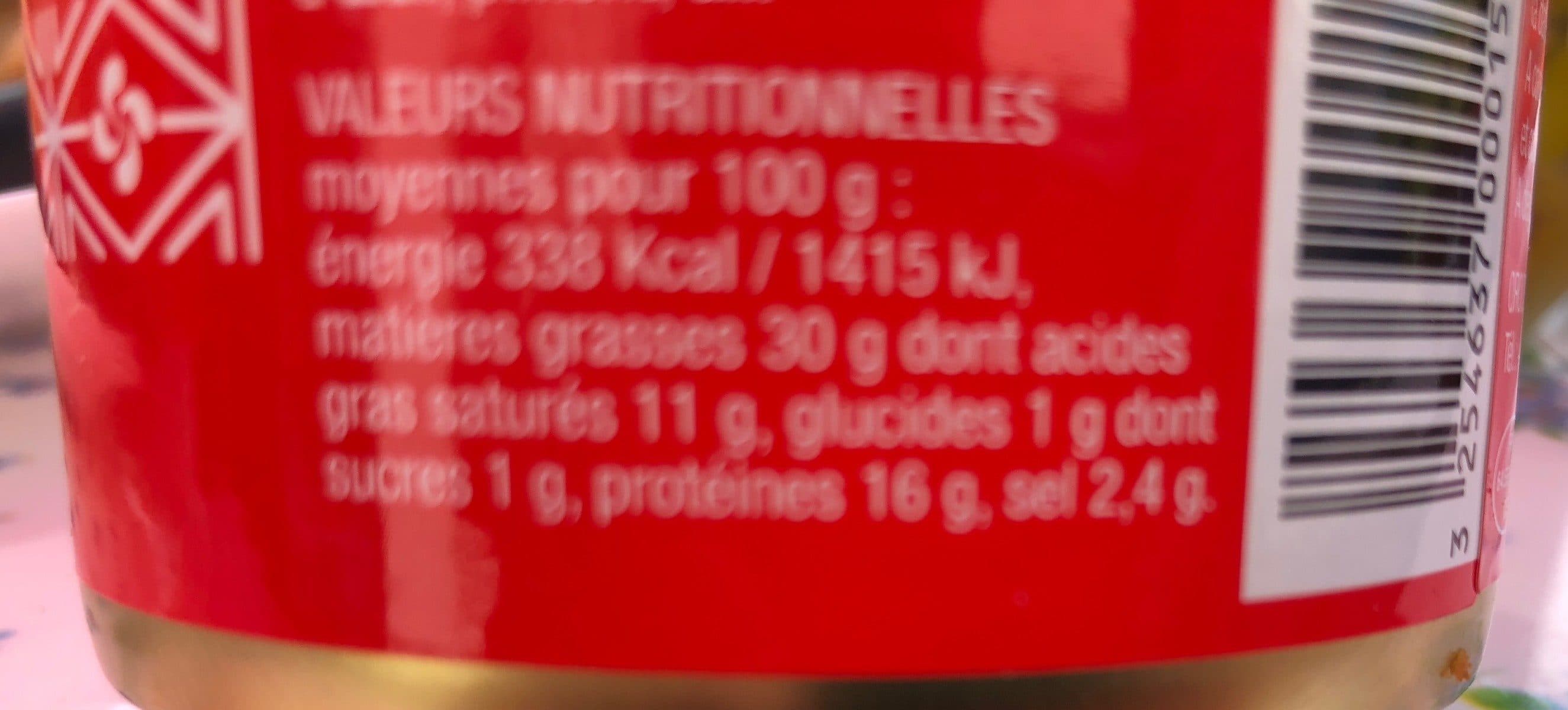 Open Food Facts Paté basque piquant packshot