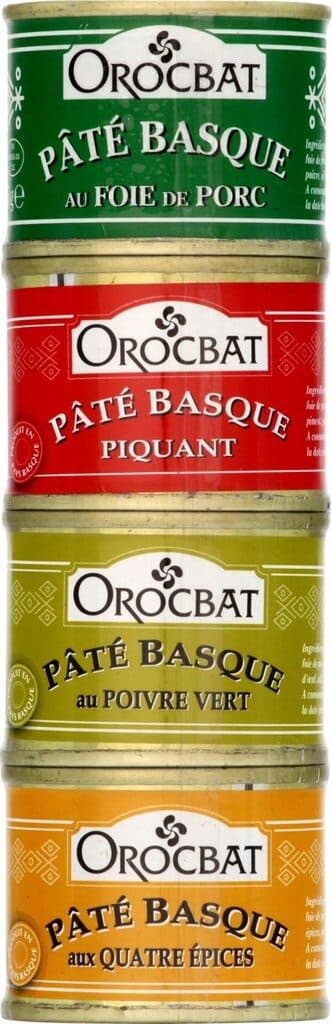 Orocbat 4 Pots de Paté Basque packshot