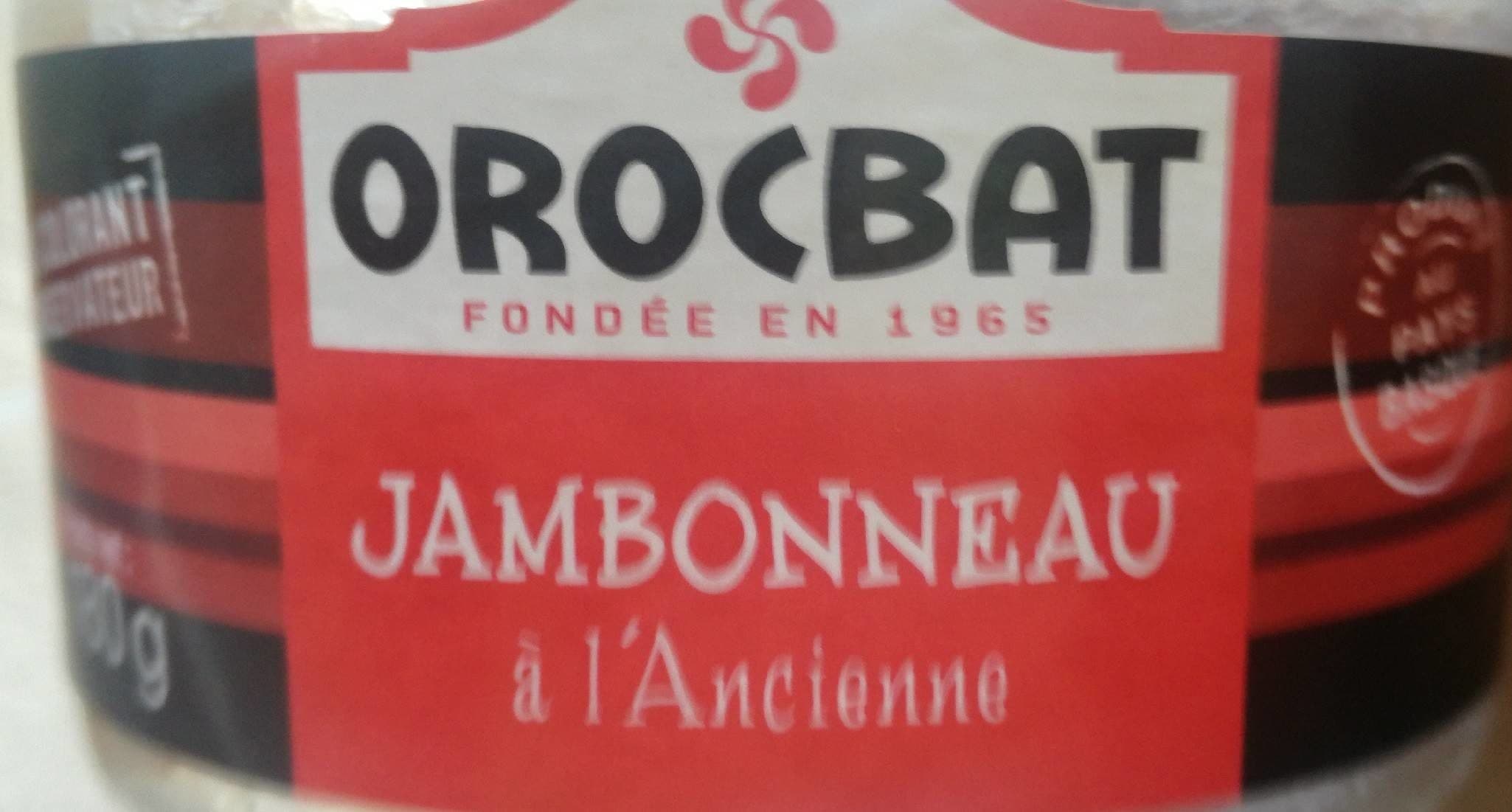 Orocbat Jambonneau à l'ancienne packshot