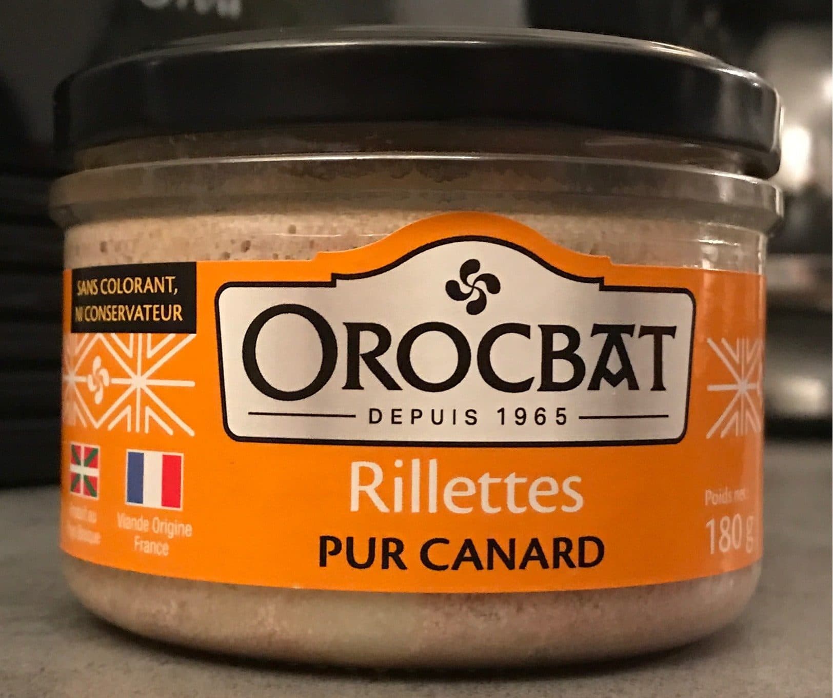 Orocbat Rillettes pur canard packshot