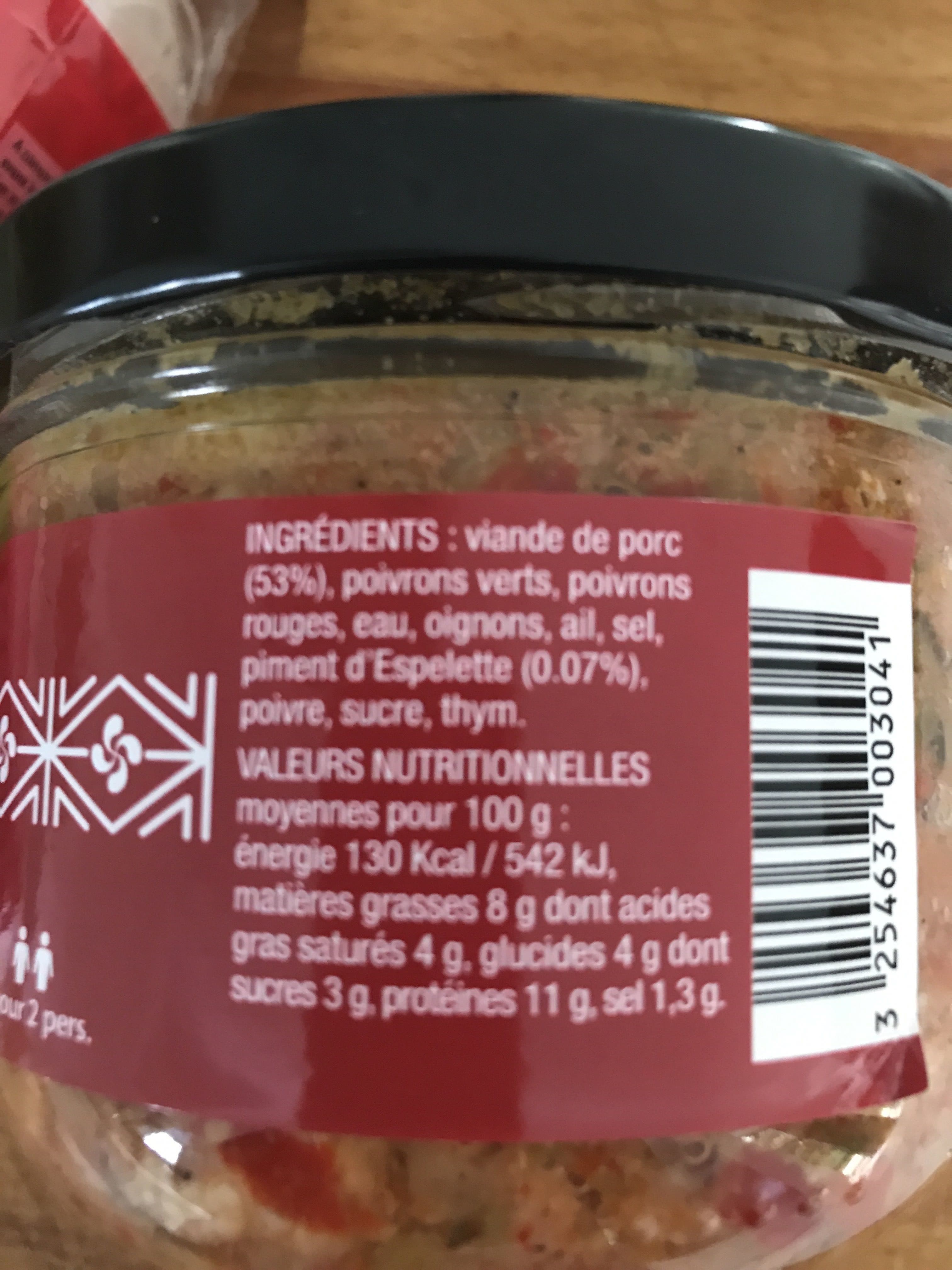 Orocbat Axoa de porc au piment d'Espelette OROCBAT packshot