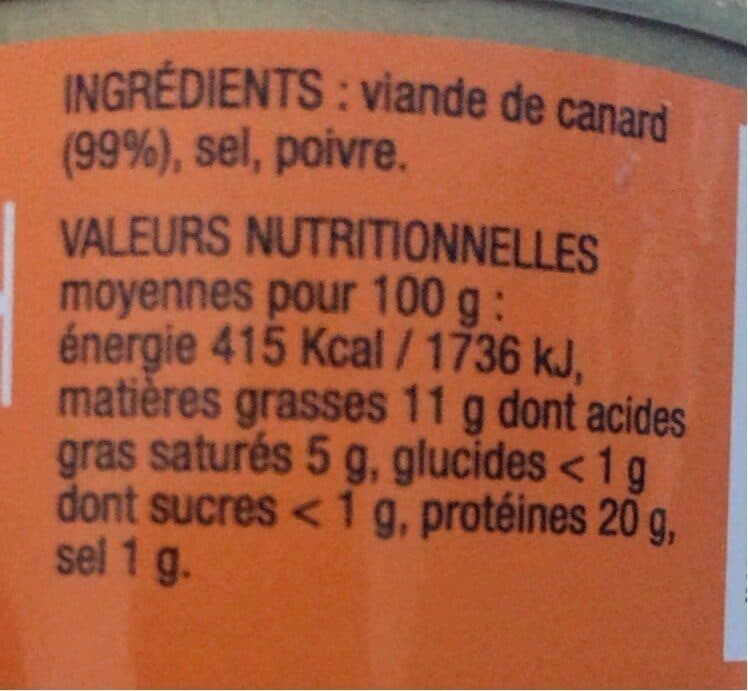 Orocbat Rillettes de canard packshot