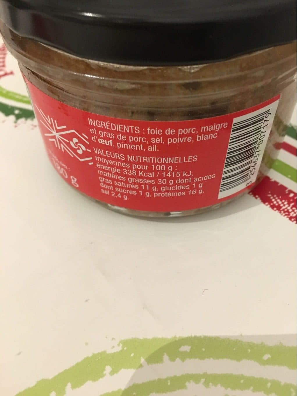 Orocbat Paté basque piquant packshot