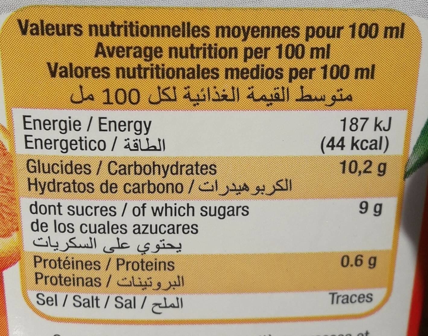 Récré Jus d'orange A base de jus d'orange concentré, 1L packshot