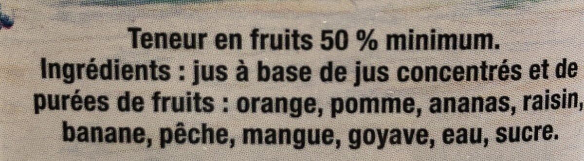 Open Food Facts Nectar multifruits packshot