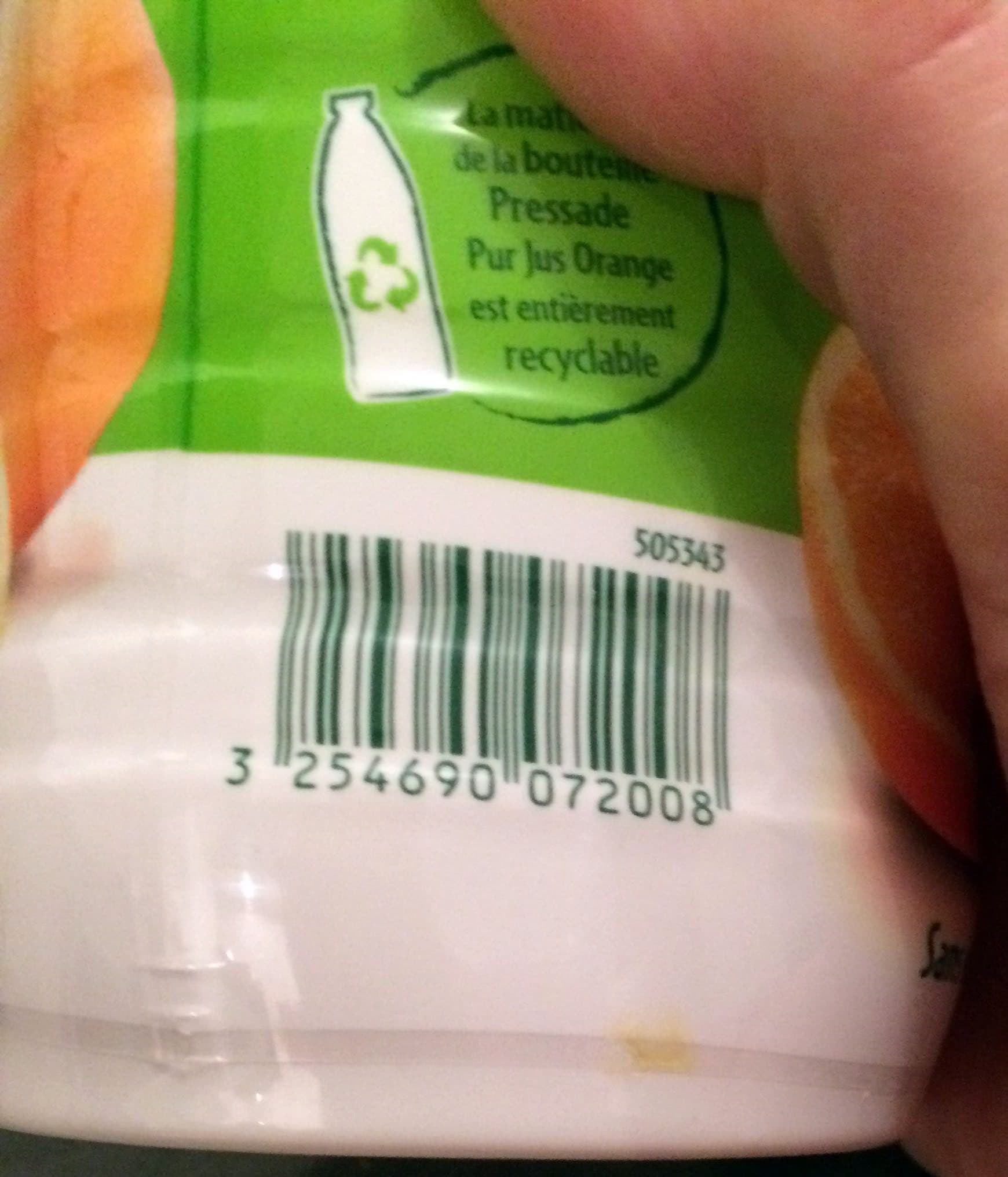 Pressade Pressade pur jus orange packshot