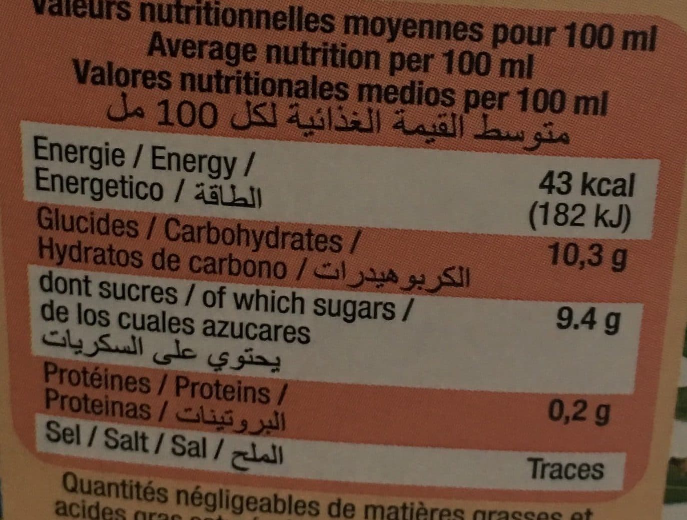 Brici Nectar multifruits packshot