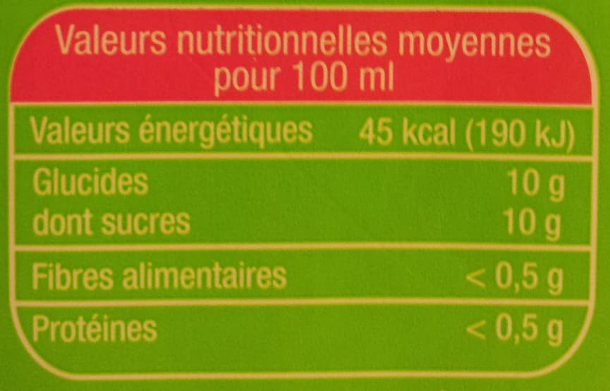 Pressade Le bio - Pomme pêche cerise packshot