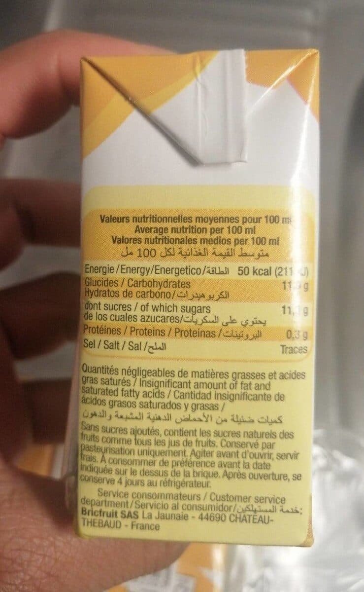 Open Food Facts Jus d'ananas packshot