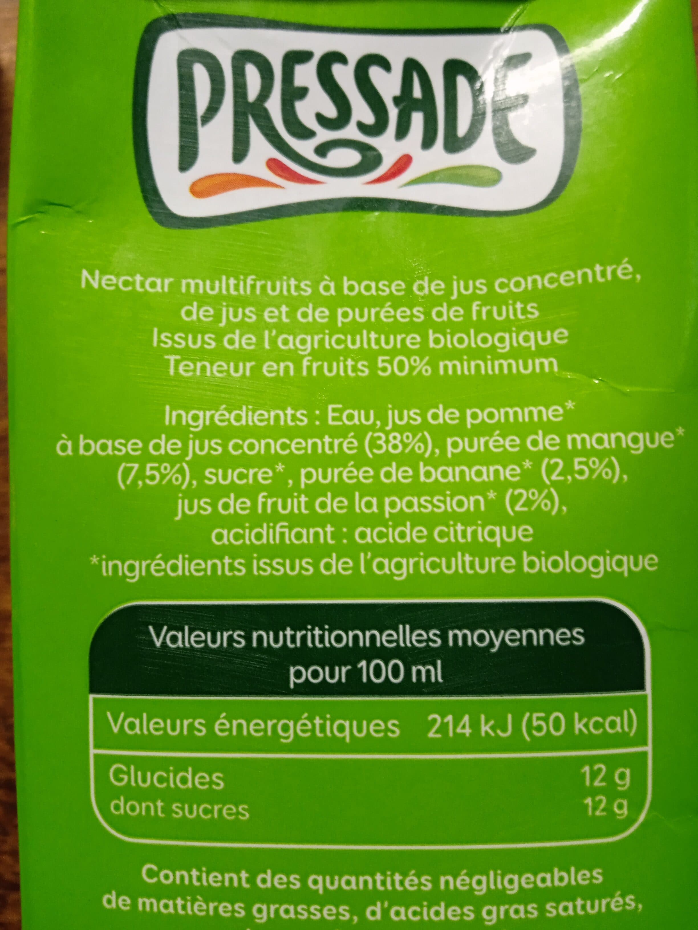 Pressade Mangue-Passion packshot