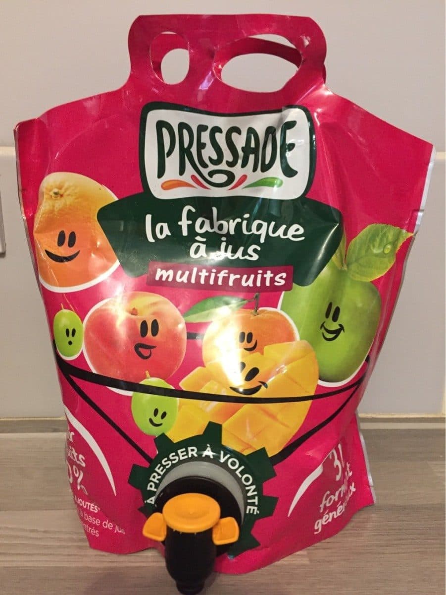Pressade Jus de fruit Pressade Multifruits 3L packshot