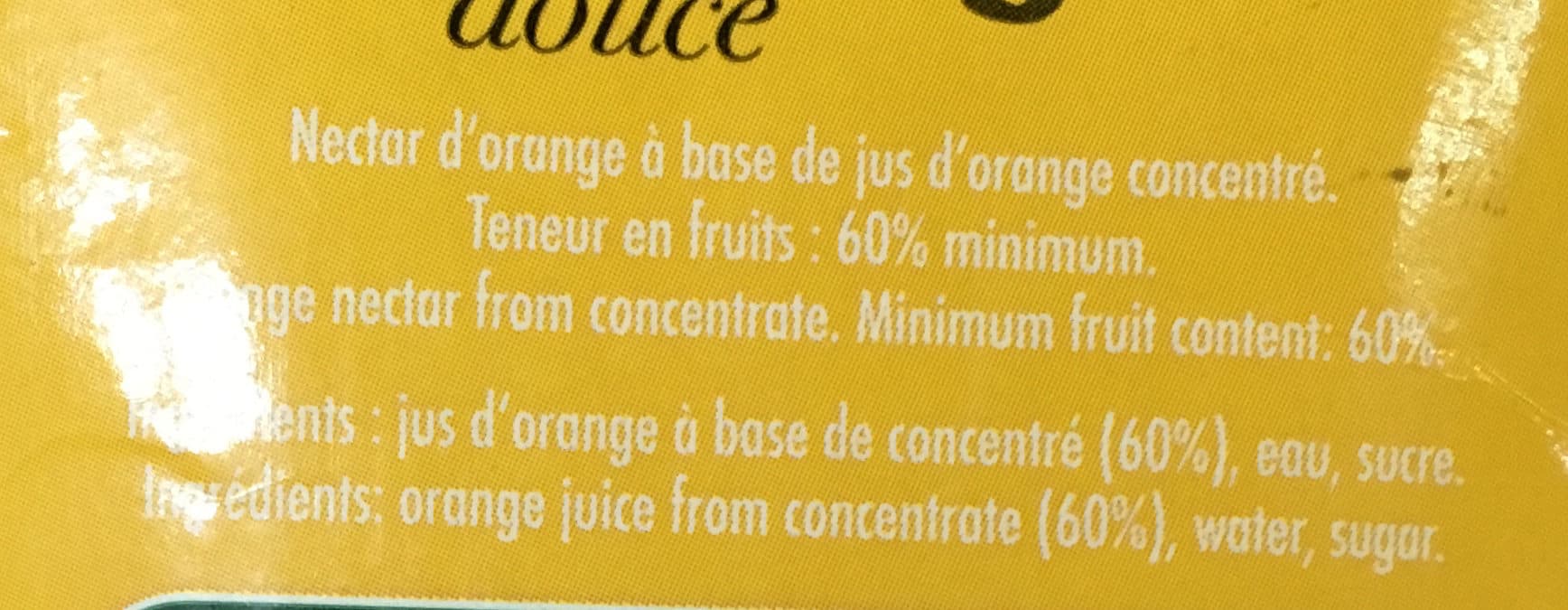 Pressade Orange douce packshot