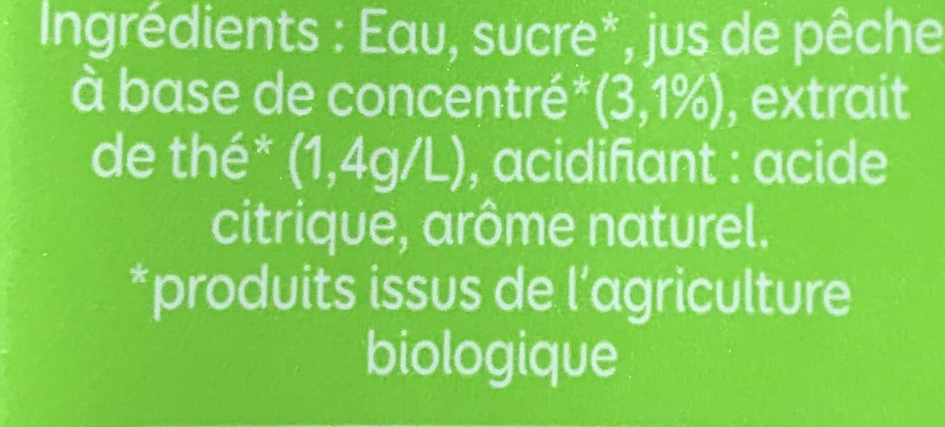 Pressade The Peche Bio -lot De 6 Briquettes De 20CL packshot
