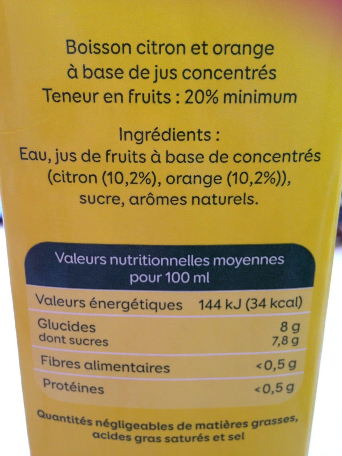 Pressade Réveil citron packshot