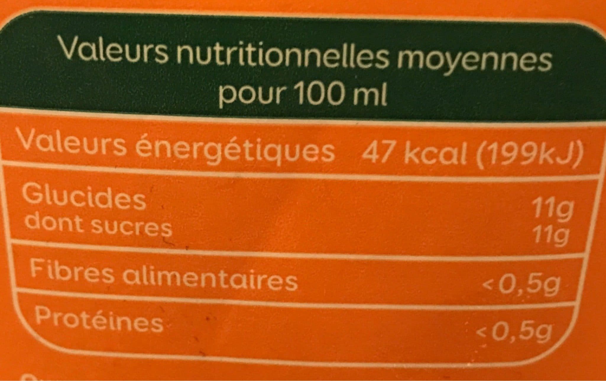 Pressade Jus d'orange a base de jus concentré packshot
