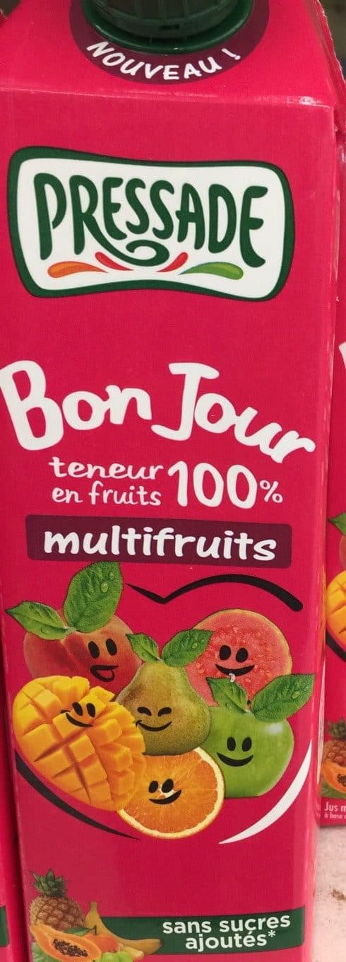 Bonjour Pressade multifruits packshot