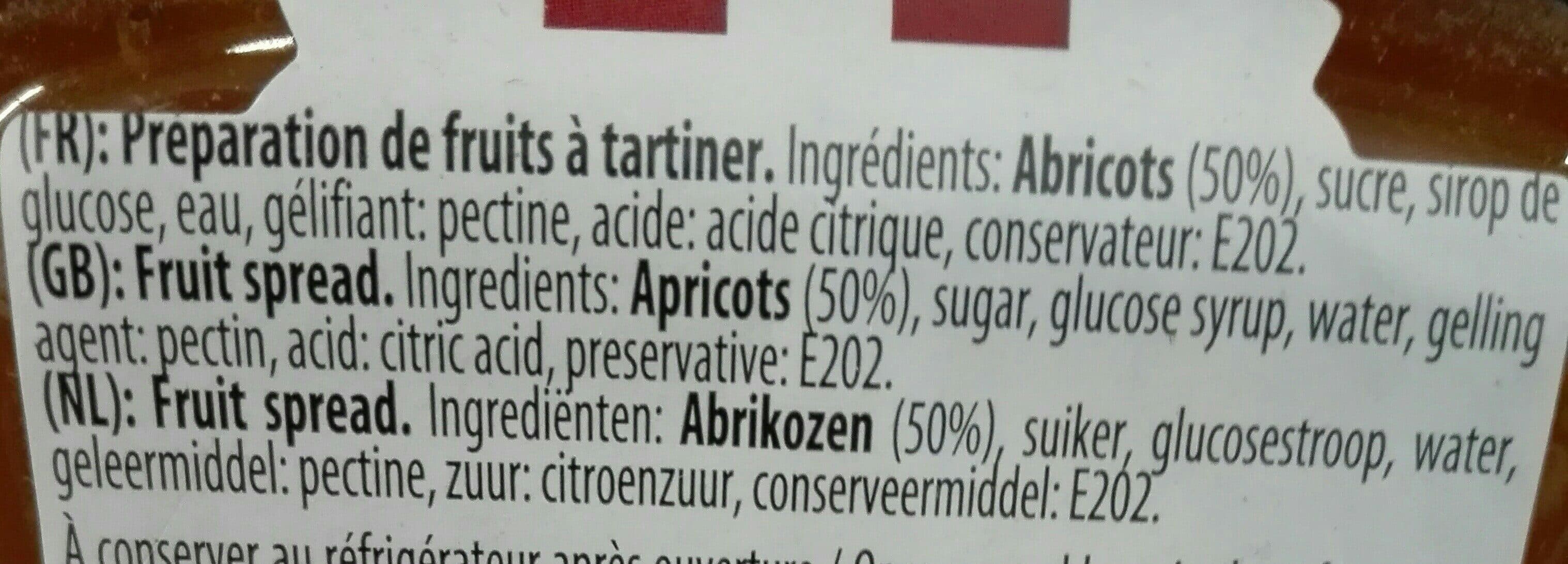 Serebis Confiture à L'abricot (50%) packshot