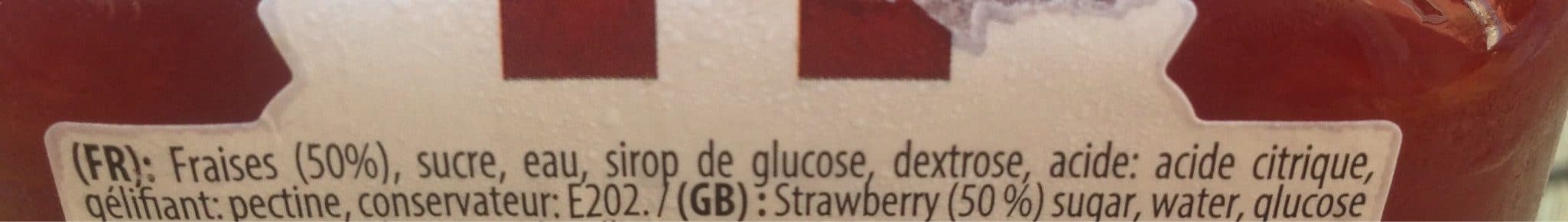 Serebis 6 Paquets De Confiture à La Fraise (50%) packshot