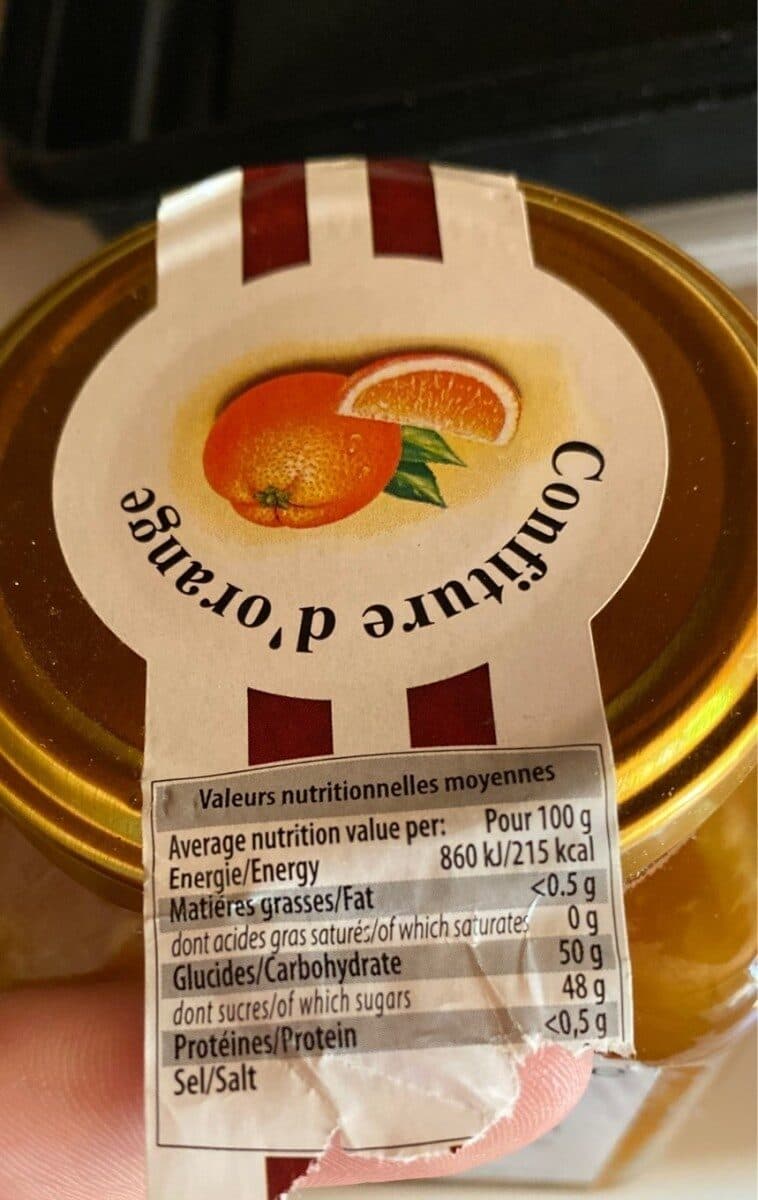 Serebis 6 Paquets De Confiture à L'orange (50%) packshot