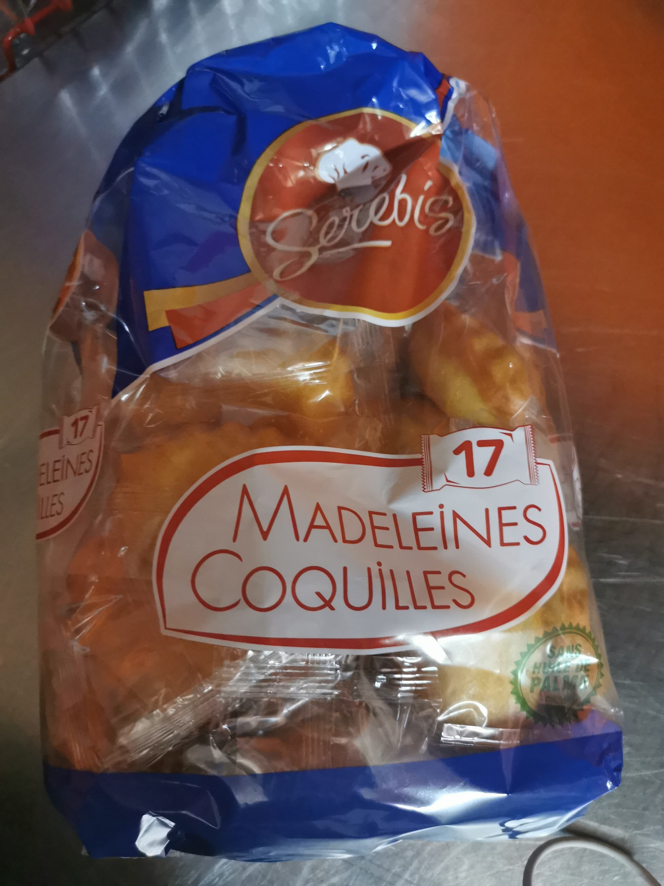 Serebis 6 Paquets De Sachet Clippé Madeleinescoquilles x 17 packshot
