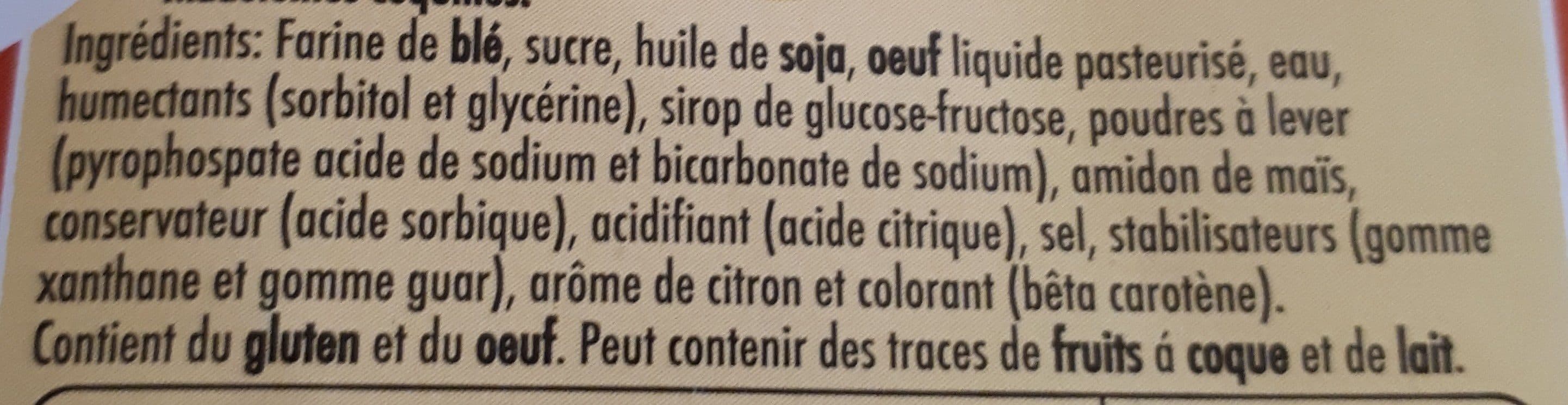 Open Food Facts 12 Paquets De Madeleines Coquilles x 8 Blister packshot