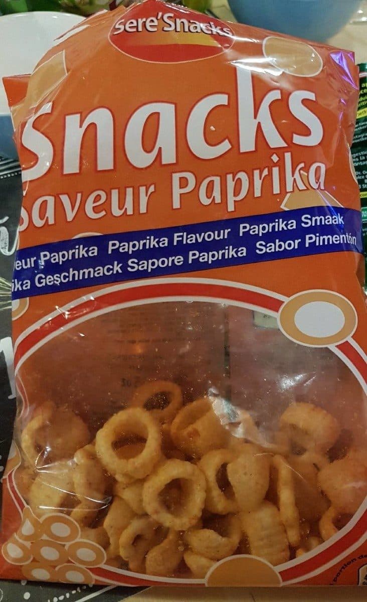 Open Food Facts Snacks saveur paprika packshot