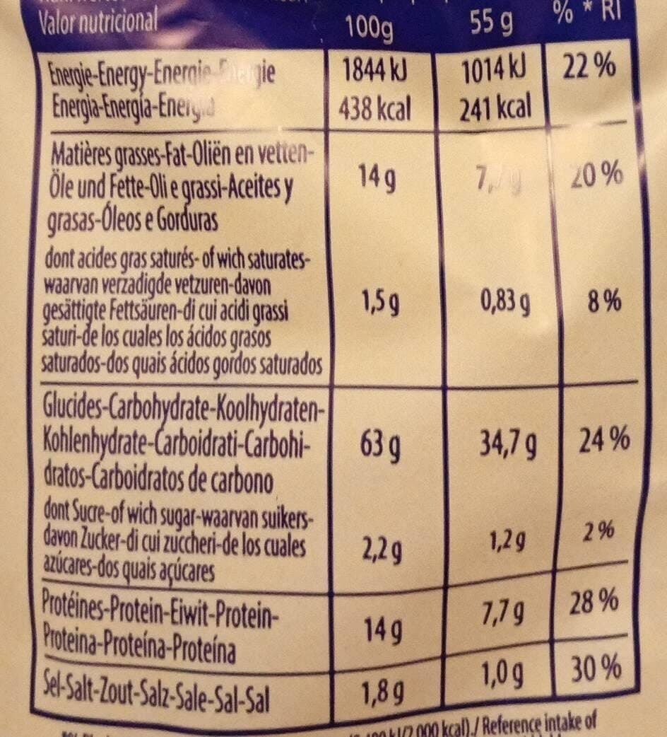 Serebis Grossini au sésame packshot