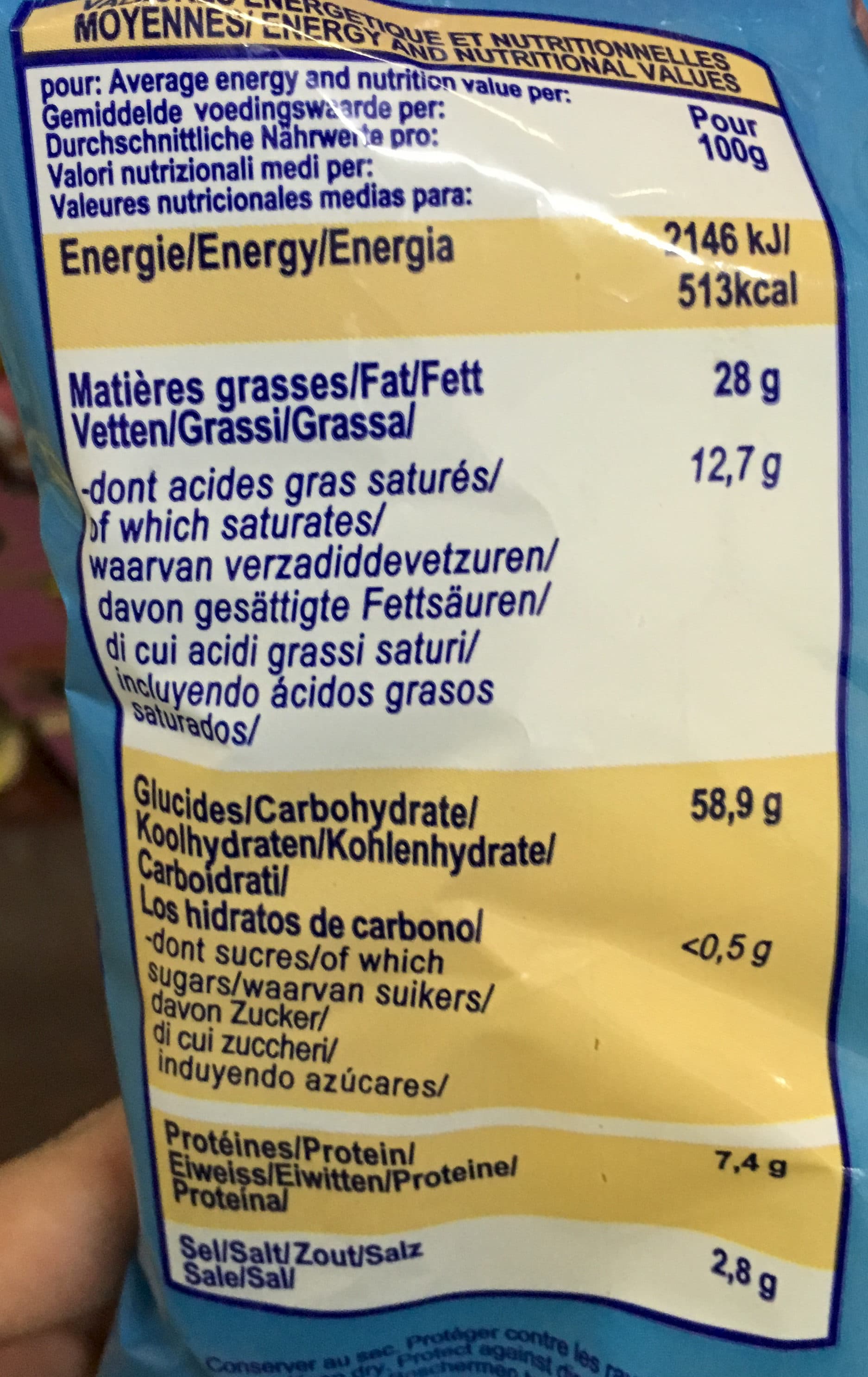 Sere'Snacks Frites saveur salée packshot