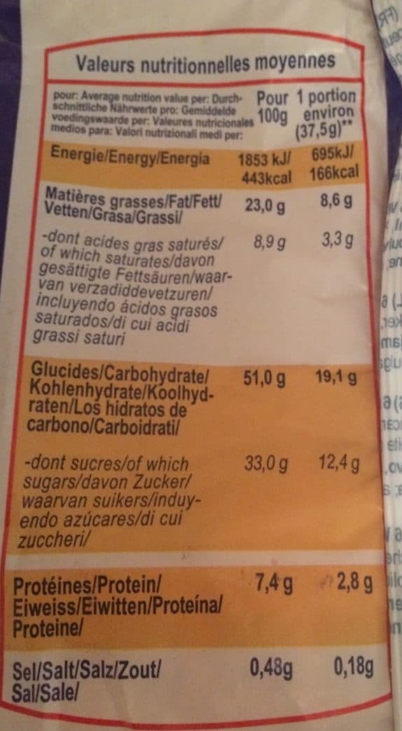 Serebis Gaufres Flash Poudrées packshot