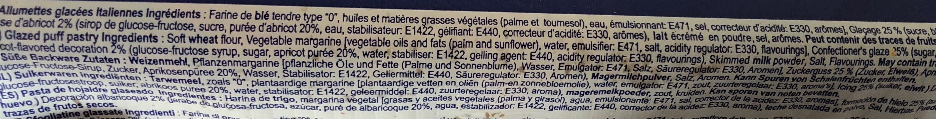 Serebis Allumettes glacées italiennes packshot