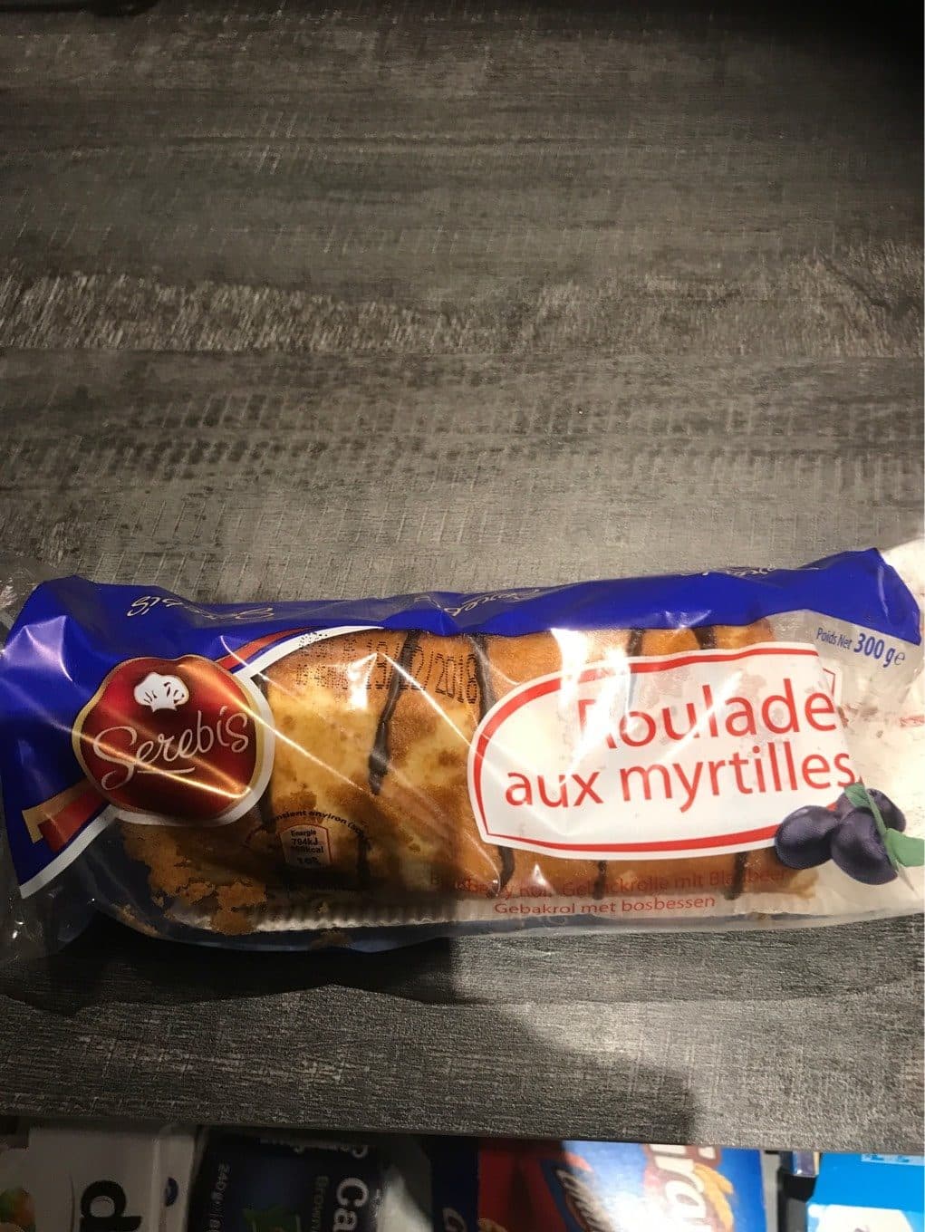 Serebis 7 Paquets De Roulade Aux Myrtilles packshot