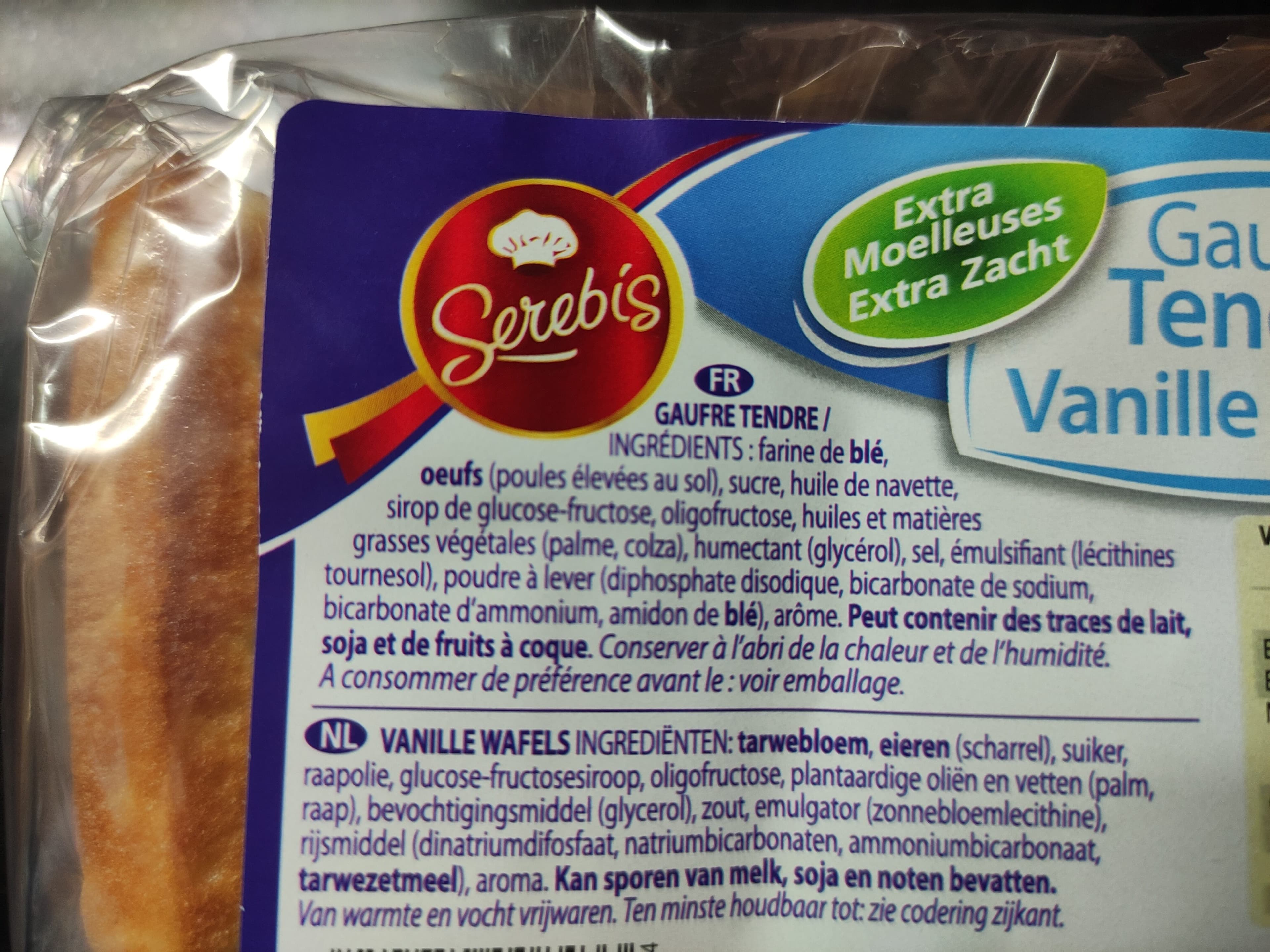 Serebis Gaufre tendre packshot