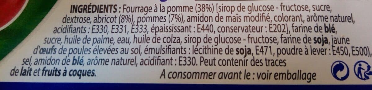 Serebis Tartelettes aux pommes packshot