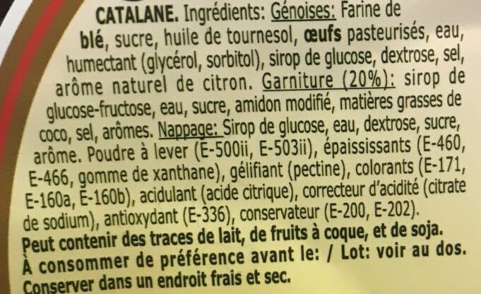 Serebis Tarte a La Creme Catalane Serebis packshot