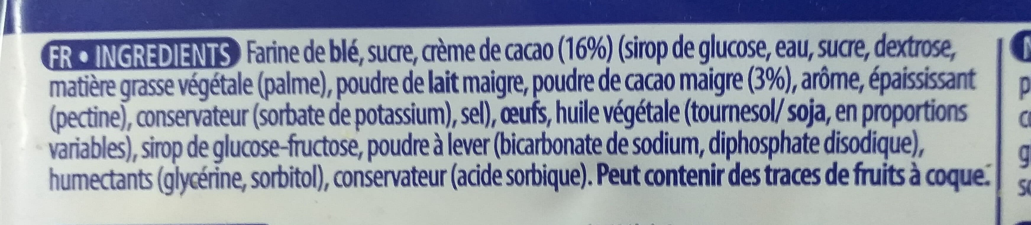Serebis 12 Paquets De Magdalenas Fourrées Chocolat x 8 packshot