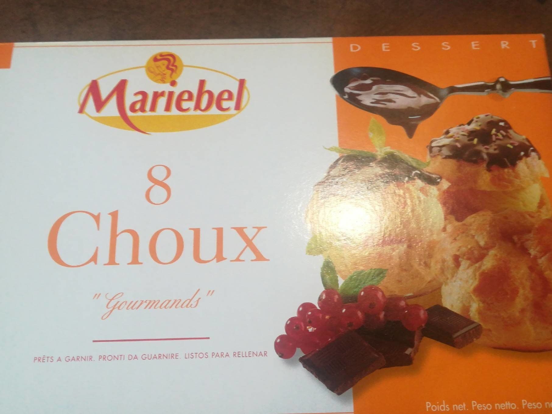 Mariebel Choux gourmands packshot