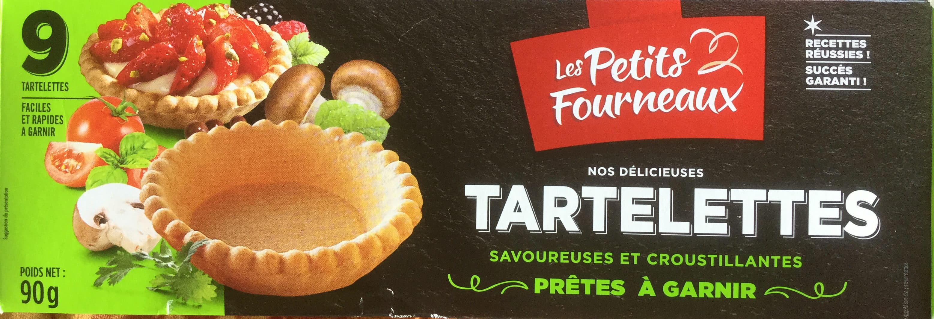 Les Petits Fourneaux Tartelettes packshot