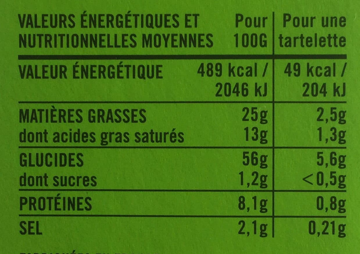 Les Petits Fourneaux Tartelettes packshot