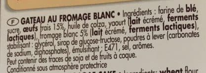Le Ster Gâteau au fromage blanc packshot