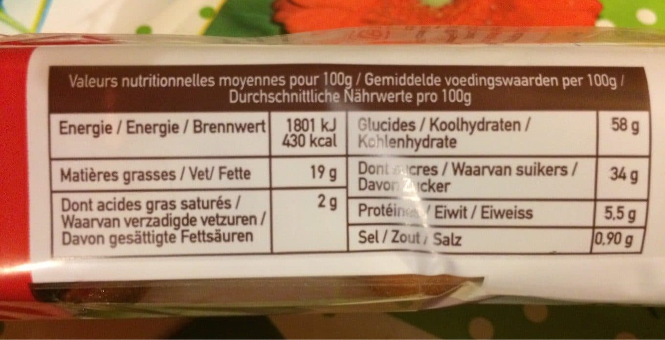 LE STER LE PÂTISSIER 20 madeleines longues raisins packshot