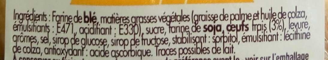 Le Ster 5 Gaufres Liégeoises aux oeufs frais packshot