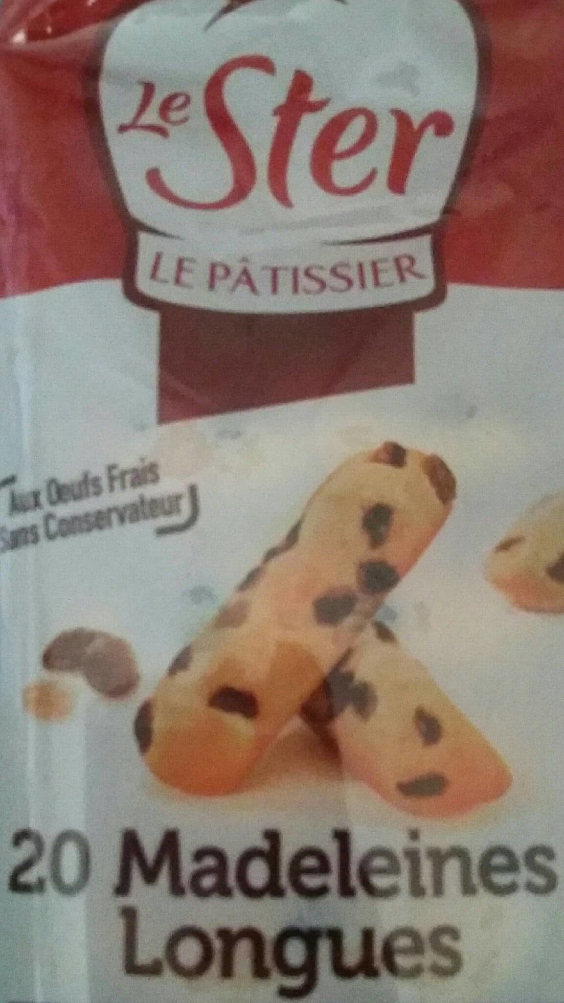 Le Ster Madeleines longues aux raisins lot 2 x packshot