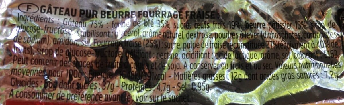 LE STER Gaillardise Fourrage Fraise packshot