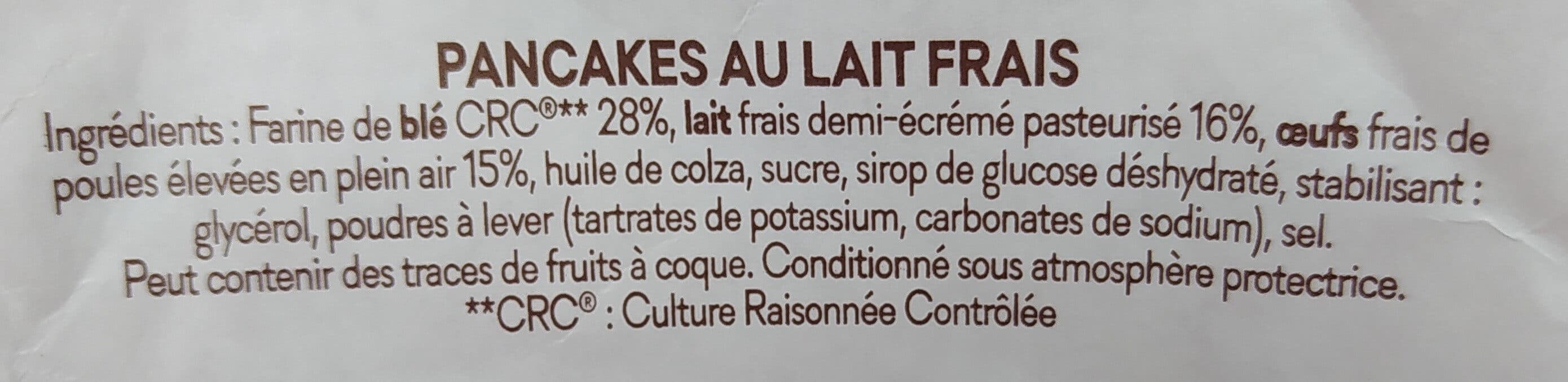 Le Ster Pancakes au lait frais packshot