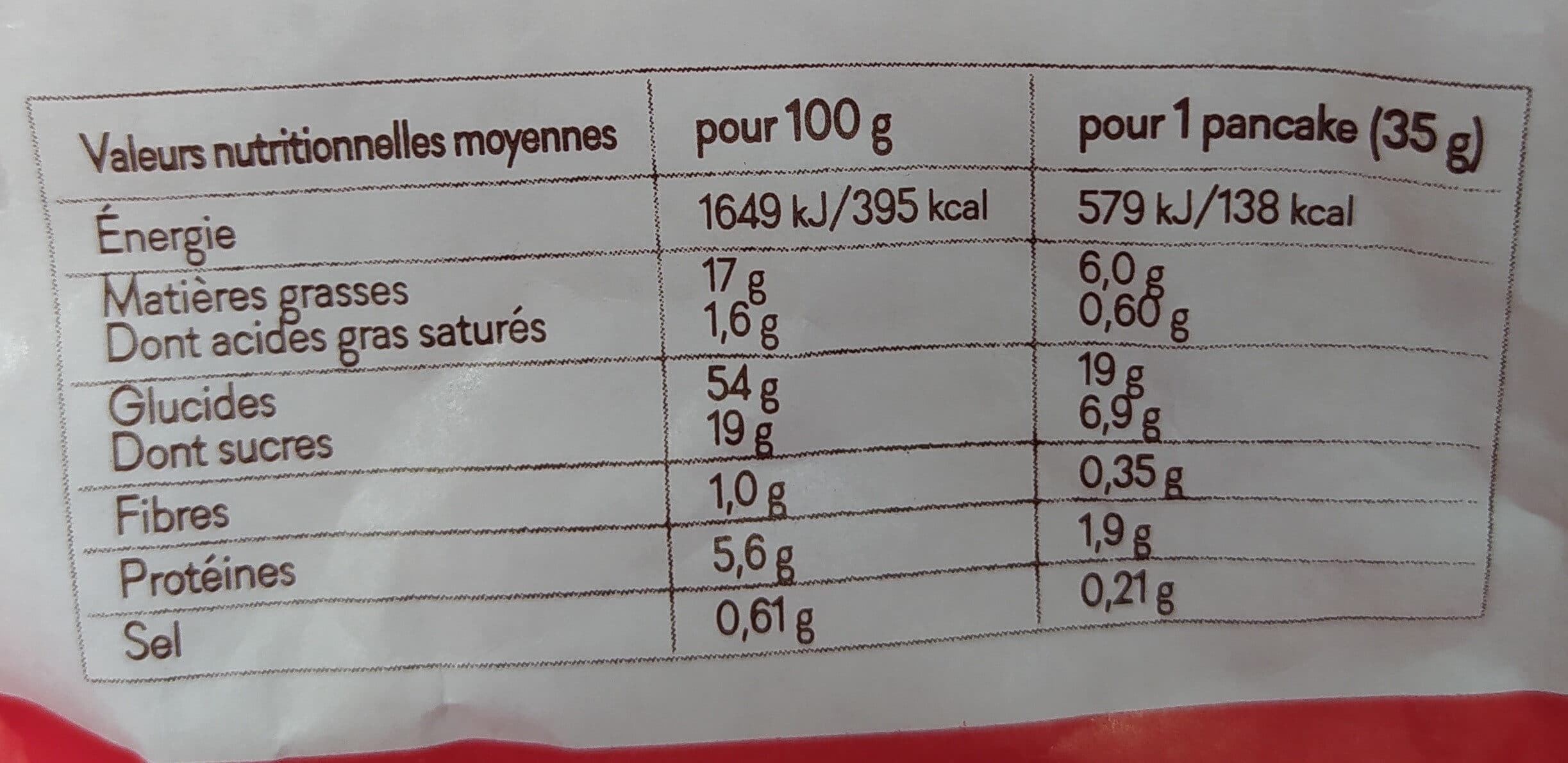 Le Ster Pancakes au lait frais packshot