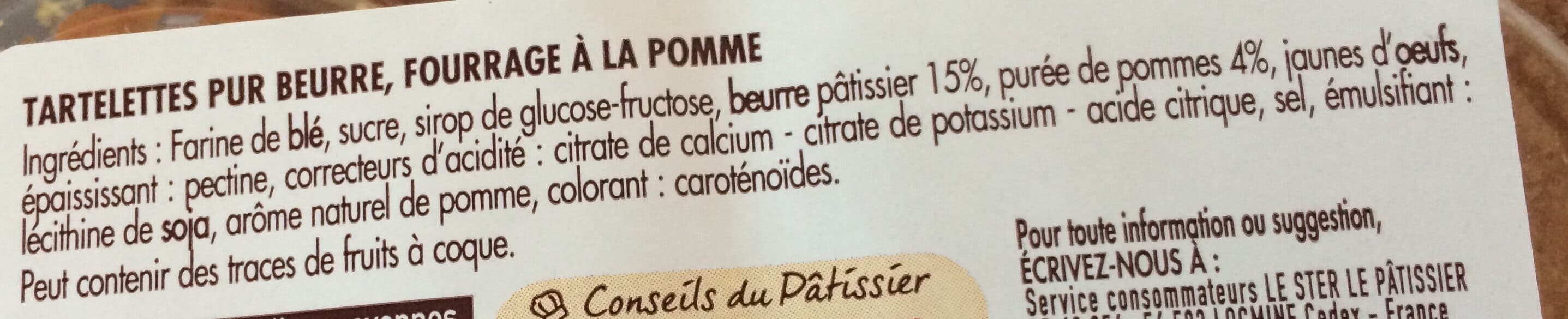 Le Ster Tartelettes aux pommes packshot