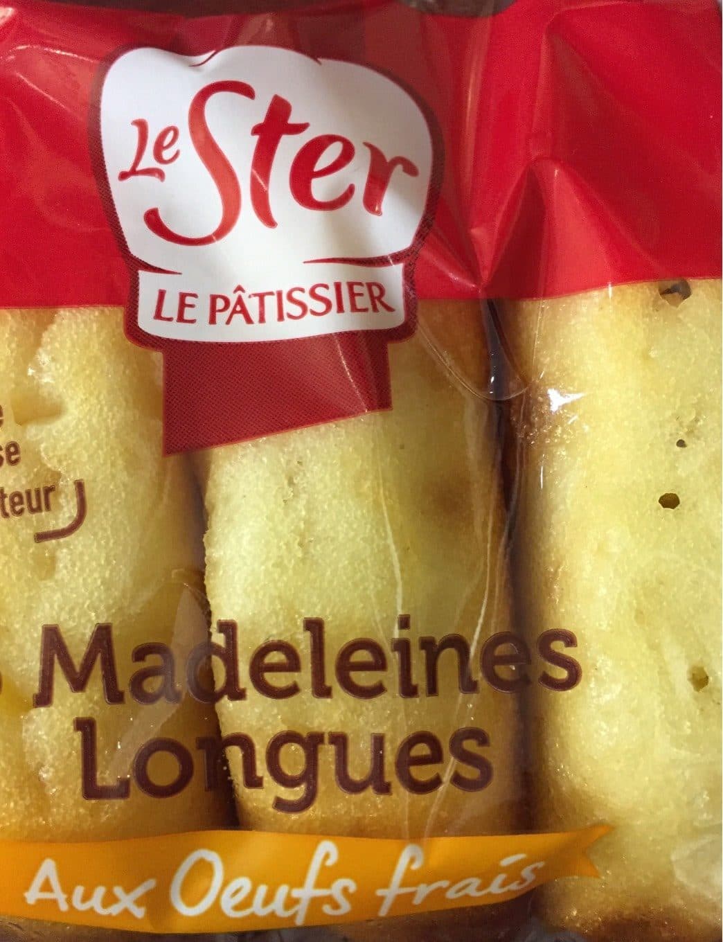 Le Ster Madeleines longues aux œufs frais packshot