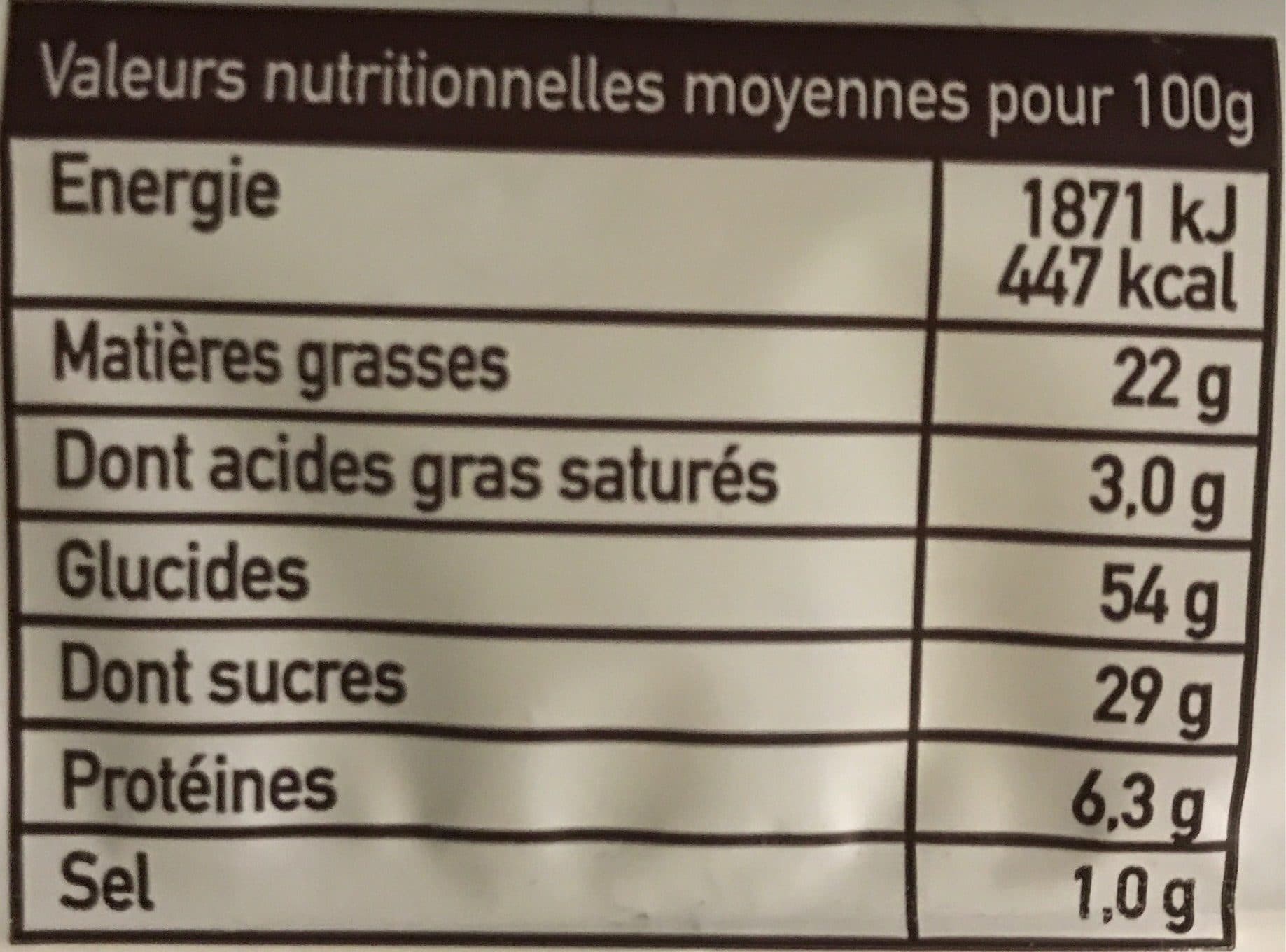 Le Ster Madeleines longues marbrées au chocolat packshot