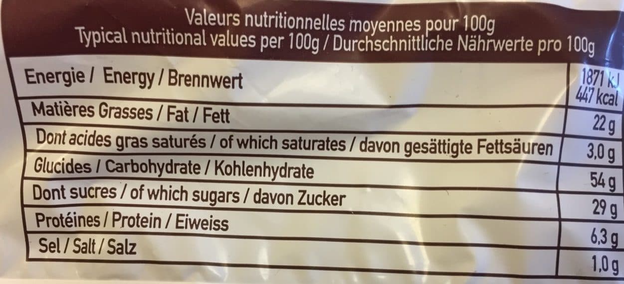 Le Ster Madeleines longues packshot